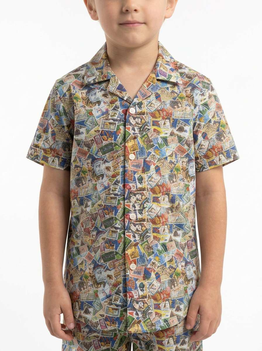 Prints Multi Color Kids Italian Casual Wear