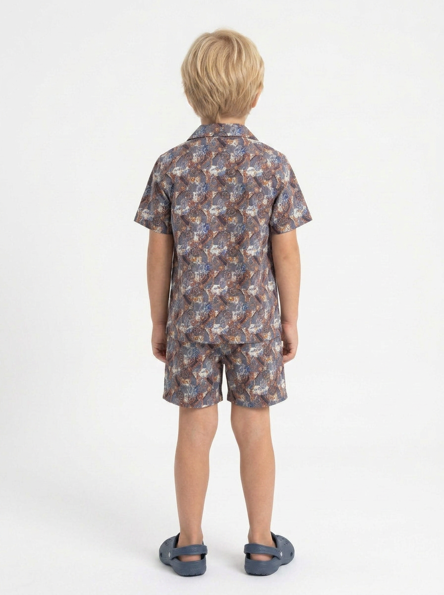 Prints Multi Color Kids Italian Casual Wear