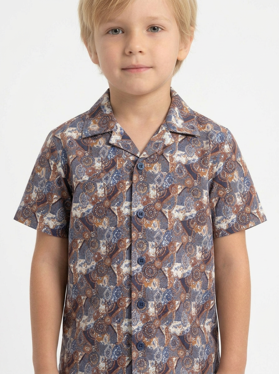 Prints Multi Color Kids Italian Casual Wear