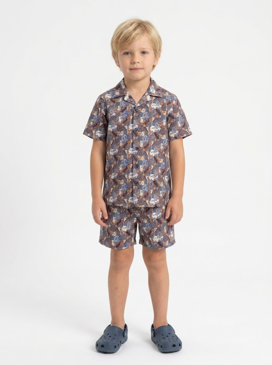 Prints Multi Color Kids Italian Casual Wear