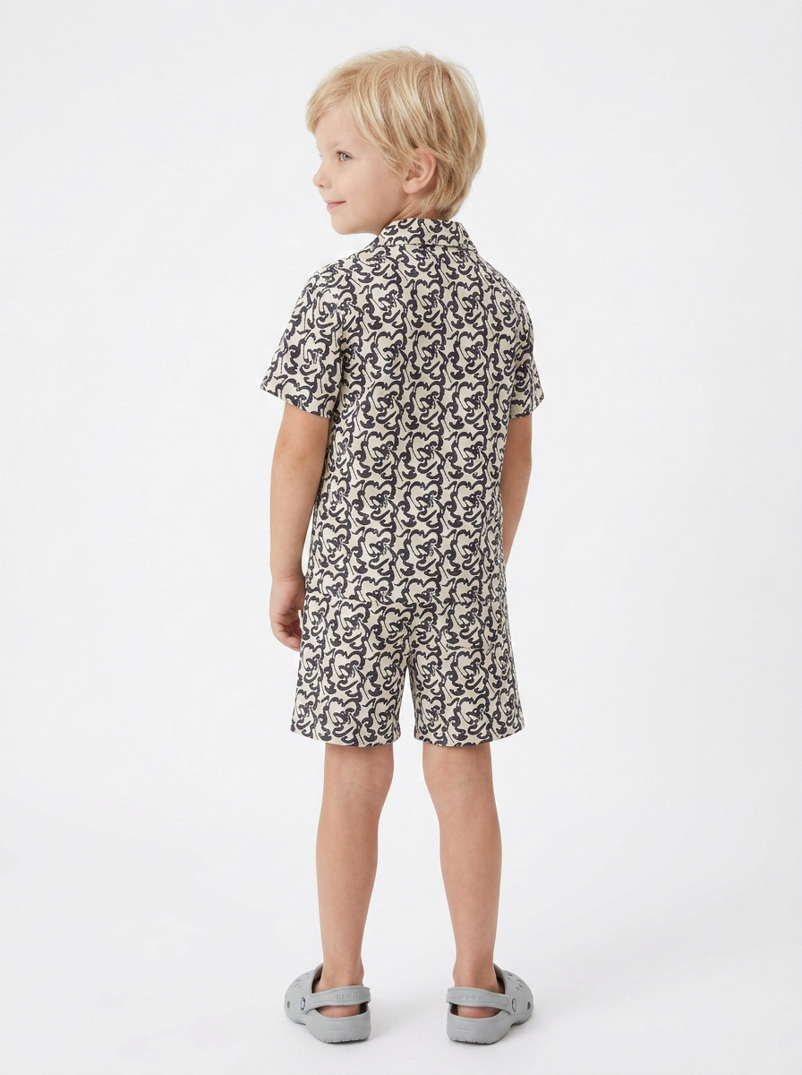 Prints Multi Color Kids Italian Casual Wear