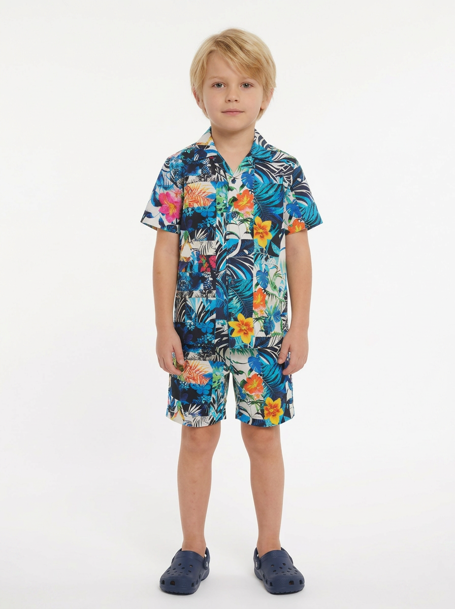 Prints Multi Color Kids Italian Casual Wear