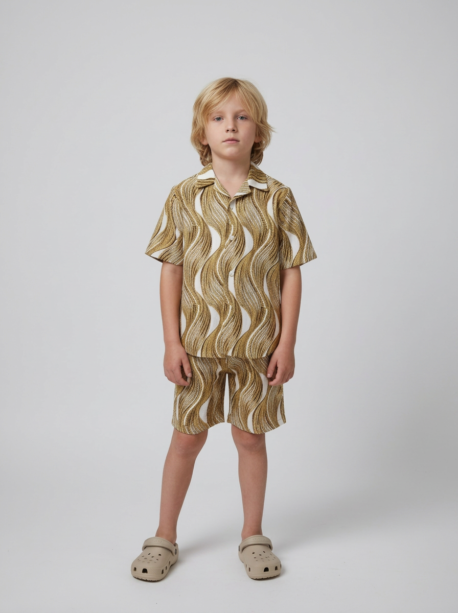 Prints Multi Color Kids Italian Casual Wear
