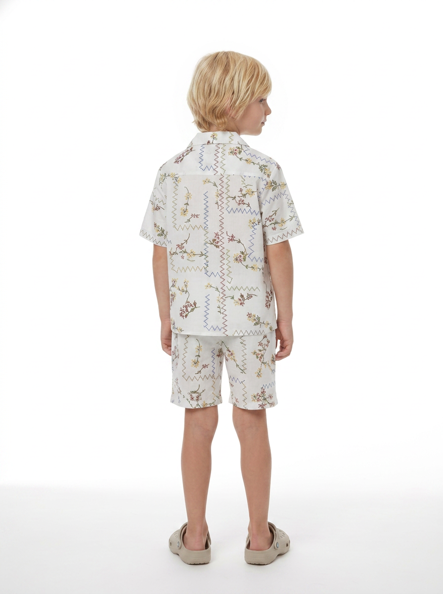 Prints Multi Color Kids Italian Casual Wear