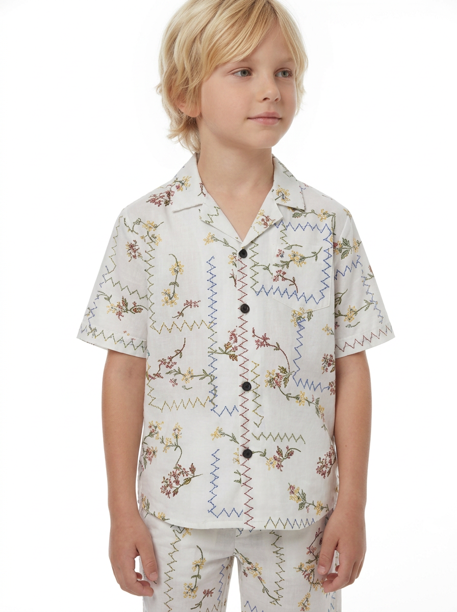 Prints Multi Color Kids Italian Casual Wear