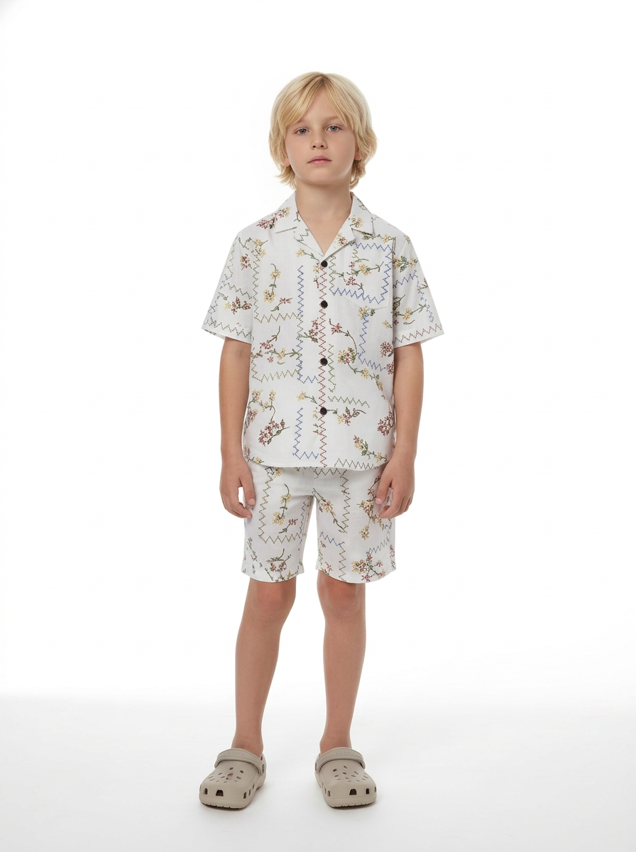 Prints Multi Color Kids Italian Casual Wear