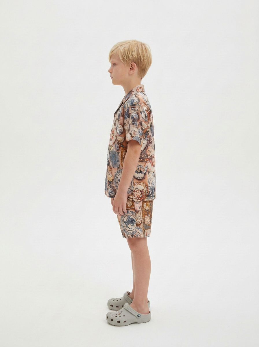 Prints Multi Color Kids Italian Casual Wear