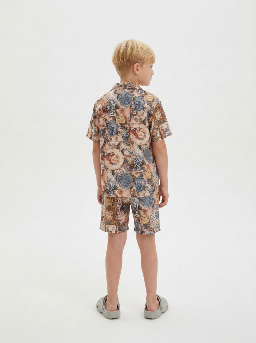 Prints Multi Color Kids Italian Casual Wear