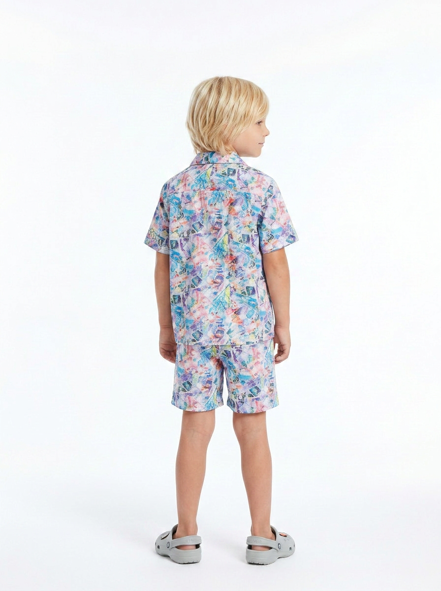 Prints Multi Color Kids Italian Casual Wear