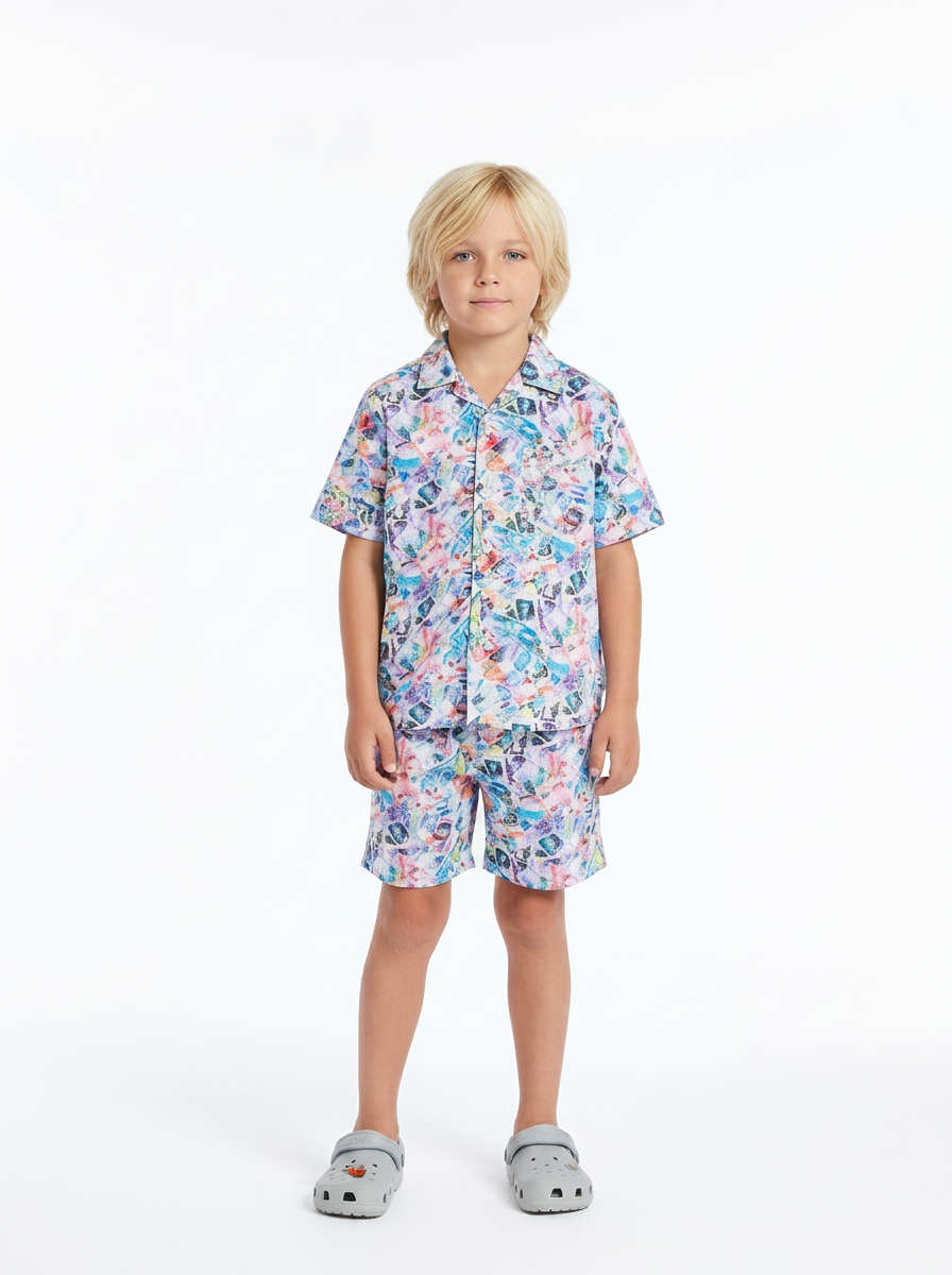 Prints Multi Color Kids Italian Casual Wear