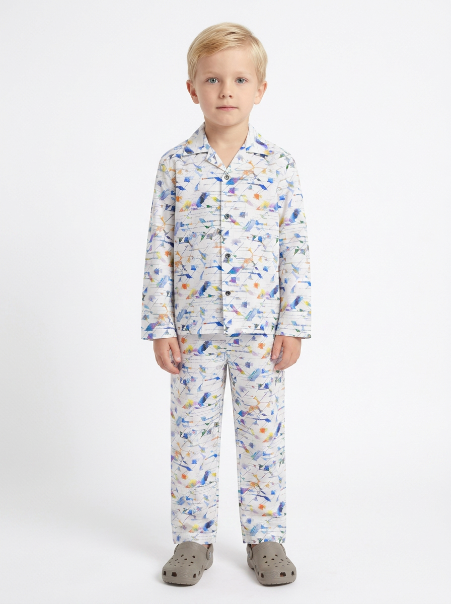 Prints Multi Color Kids Italian Casual Wear
