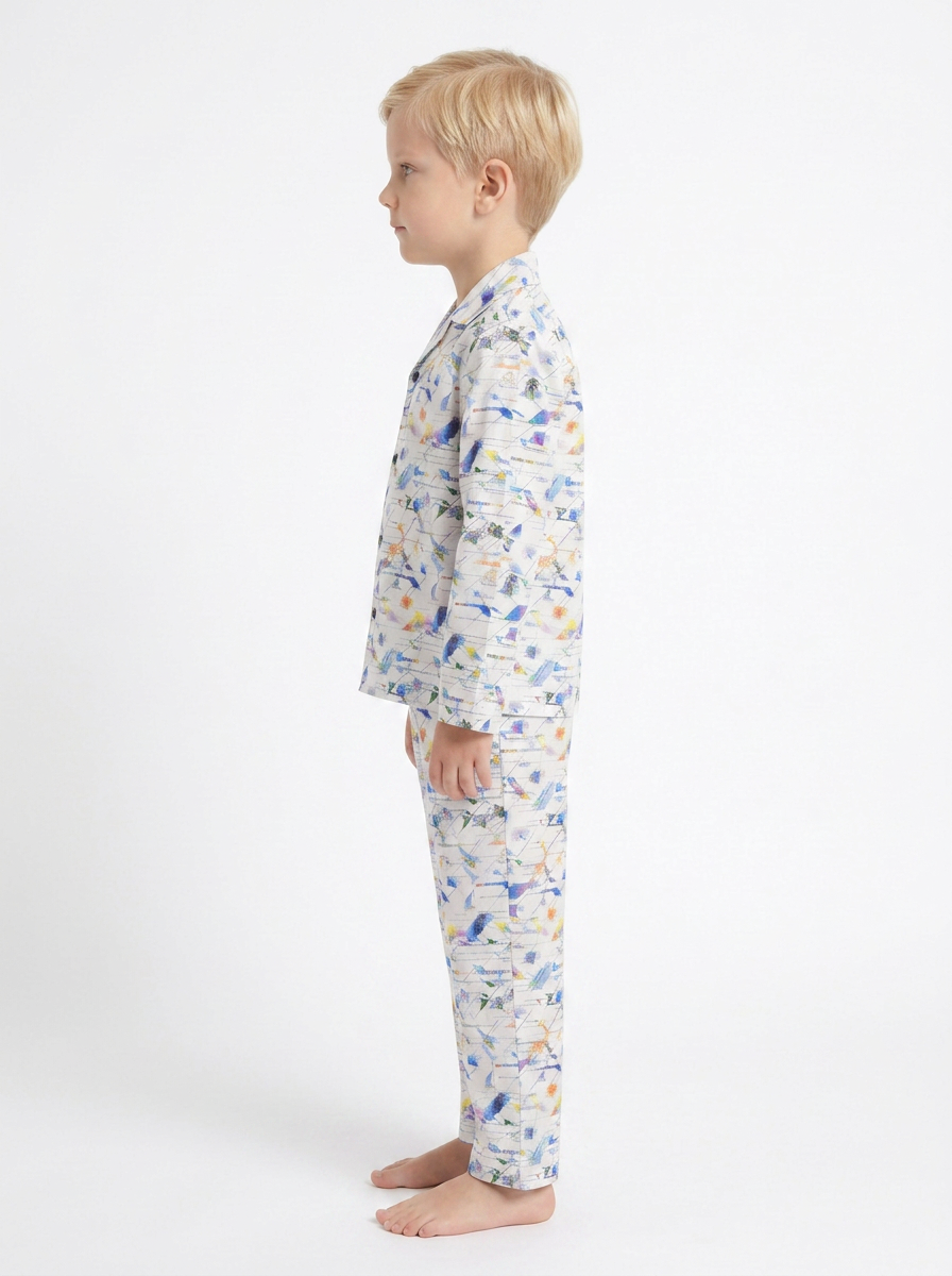 Prints Multi Color Kids Italian Casual Wear