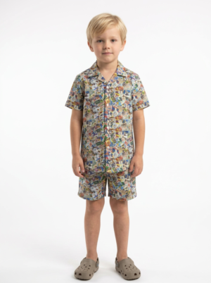 Prints Multi Color Kids Italian Casual Wear